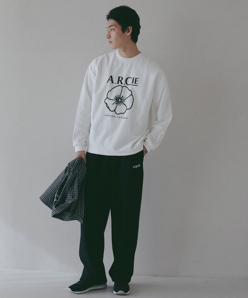 AMERICAN RAG CIE(アメリカンラグシー)の「【AMERICAN RAG CIE】 POPPYロンT(ユニセックス)(Tシャツ/カットソー・レディース・ブラック/グリーン/ホワイト・LARGE/MEDIUM)」の13枚目の写真