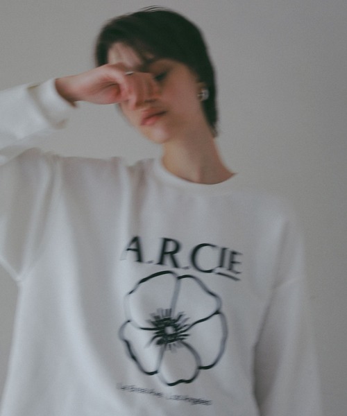 AMERICAN RAG CIE(アメリカンラグシー)の「【AMERICAN RAG CIE】 POPPYロンT(ユニセックス)(Tシャツ/カットソー・レディース・ブラック/グリーン/ホワイト・LARGE/MEDIUM)」の20枚目の写真