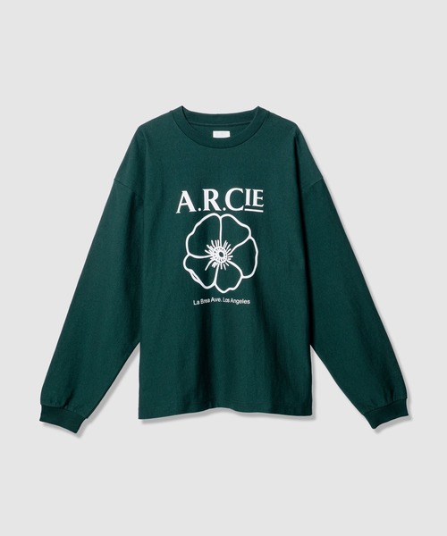 AMERICAN RAG CIE(アメリカンラグシー)の「【AMERICAN RAG CIE】 POPPYロンT(ユニセックス)(Tシャツ/カットソー・レディース・ブラック/グリーン/ホワイト・LARGE/MEDIUM)」の4枚目の写真