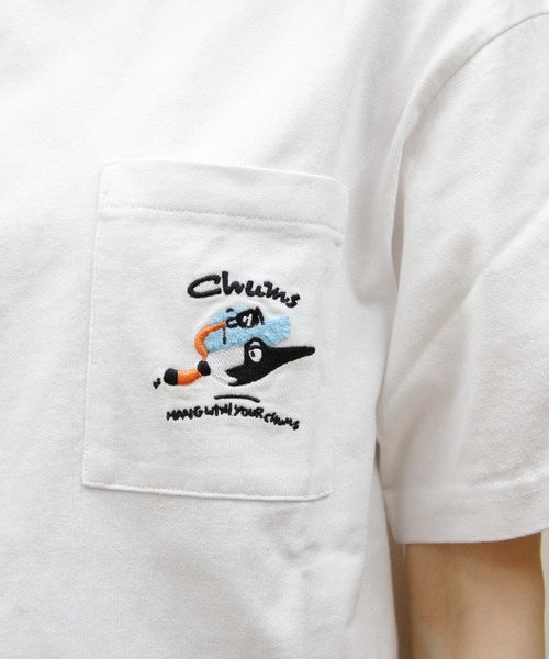 CHUMS（チャムス）の「CHUMS/チャムス　Made for Fun! Pocket TEE（Tシャツ/カットソー・メンズ・ブラック/ホワイト・S/L/M）」の10枚目の写真