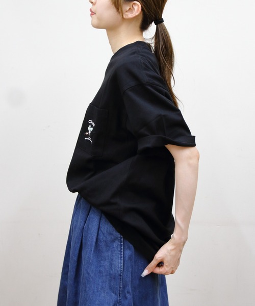 CHUMS（チャムス）の「CHUMS/チャムス　Made for Fun! Pocket TEE（Tシャツ/カットソー・メンズ・ブラック/ホワイト・S/L/M）」の8枚目の写真