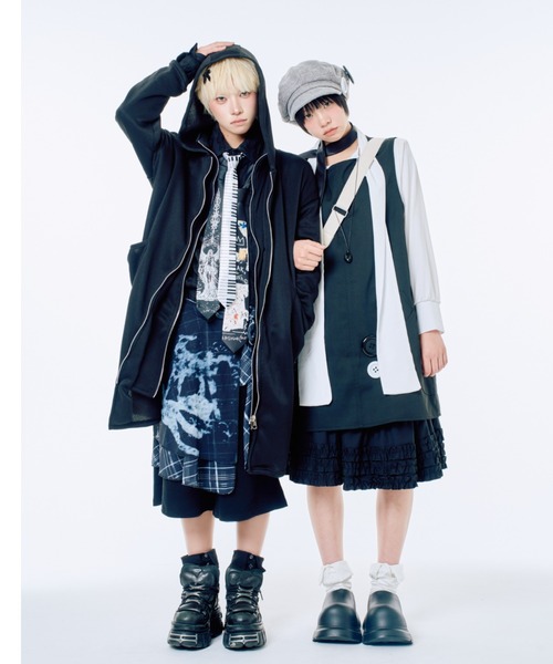 Never mind the XU / Chikashitsu+（ネバーマインド ザ エックスユー / チカシツプラス）の「【Nerd out XU】Big button newsboy cap / 【ナードアウトエックスユー】ビッグボタンニュースボーイキャップ <着用動画あり>（キャスケット・レディース・グレー・ONE SIZE）」の17枚目の写真