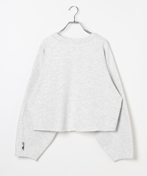 LEPSIM(レプシィム)の「ショート刺繍裏毛プルオーバー 645480(スウェット・レディース・ネイビー/ライトグレー/アイボリー・FREE)」の12枚目の写真