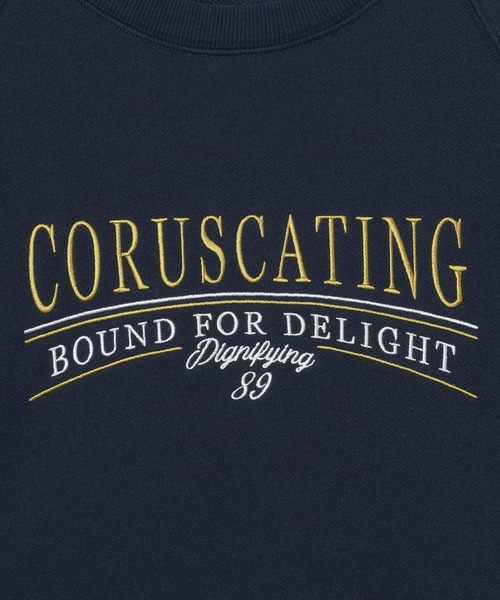 LEPSIM(レプシィム)の「ショート刺繍裏毛プルオーバー 645480(スウェット・レディース・ネイビー/ライトグレー/アイボリー・FREE)」の21枚目の写真