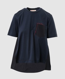 MARNI（マルニ）の「EMBROIDERY LOGO / ポケットTシャツ（Tシャツ/カットソー）」