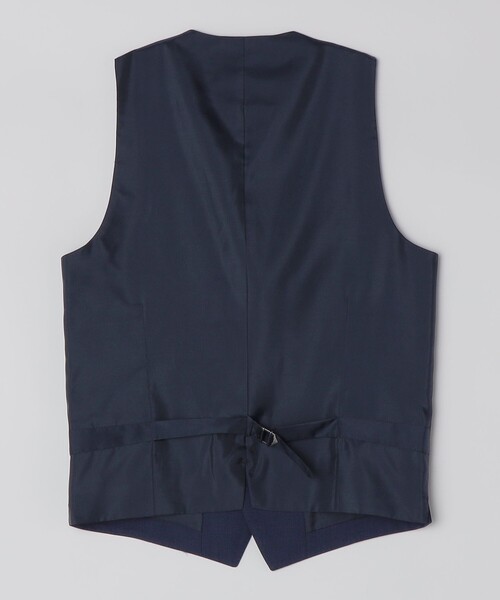 SHIPS Colors(シップス カラーズ)の「SHIPS Colors:〈洗濯機可能〉T/W スーツ ベスト(セットアップ対応可能)(スーツベスト・メンズ・ネイビー/ブルー/ブラック・MEDIUM/LARGE/SMALL/X-LARGE)」の10枚目の写真