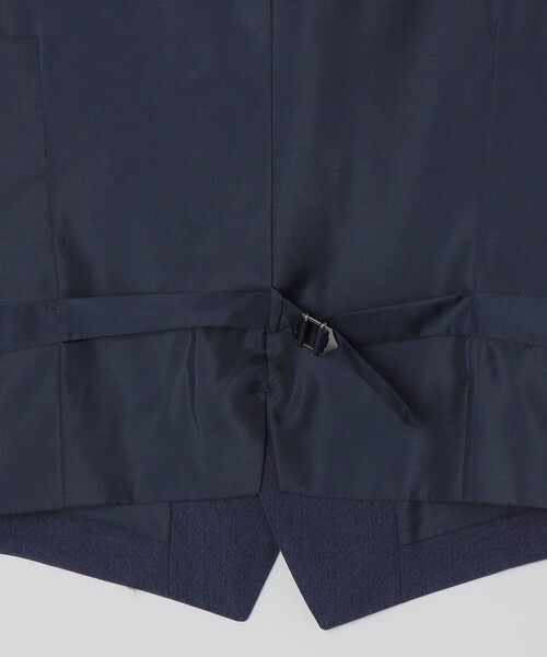 SHIPS Colors(シップス カラーズ)の「SHIPS Colors:〈洗濯機可能〉T/W スーツ ベスト(セットアップ対応可能)(スーツベスト・メンズ・ネイビー/ブルー/ブラック・MEDIUM/LARGE/SMALL/X-LARGE)」の17枚目の写真