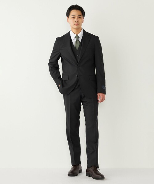 SHIPS Colors(シップス カラーズ)の「SHIPS Colors:〈洗濯機可能〉T/W スーツ ベスト(セットアップ対応可能)(スーツベスト・メンズ・ネイビー/ブルー/ブラック・MEDIUM/LARGE/SMALL/X-LARGE)」の7枚目の写真