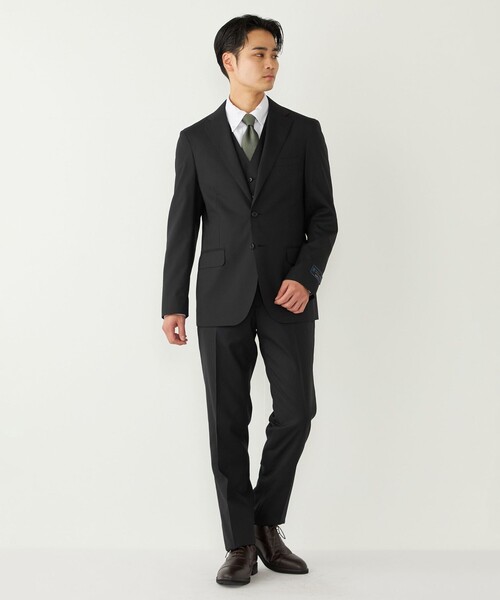 SHIPS Colors(シップス カラーズ)の「SHIPS Colors:〈洗濯機可能〉T/W スーツ ベスト(セットアップ対応可能)(スーツベスト・メンズ・ネイビー/ブルー/ブラック・MEDIUM/LARGE/SMALL/X-LARGE)」の8枚目の写真