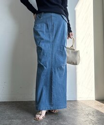 ライトオンスストレッチデニムタイトスカート