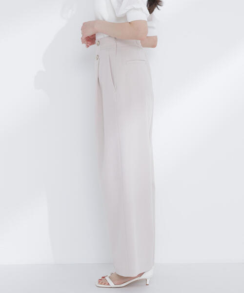 NATURAL BEAUTY BASIC（ナチュラルビューティーベーシック）の「◇ハイウエストマリンパンツ（その他パンツ・レディース・オフホワイト/ネイビー/ピンク・MEDIUM/SMALL/X-SMALL）」の16枚目の写真