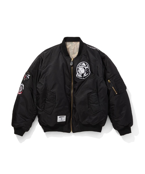 BILLIONAIRE BOYS CLUB(ビリオネア・ボーイズ・クラブ)の「REVERSIBLE NYLON MA-1(MA-1・メンズ・グリーン系その他/ブラック系その他・X-LARGE/LARGE/MEDIUM)」の2枚目の写真
