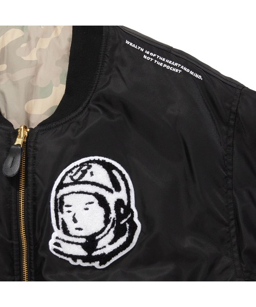 BILLIONAIRE BOYS CLUB(ビリオネア・ボーイズ・クラブ)の「REVERSIBLE NYLON MA-1(MA-1・メンズ・グリーン系その他/ブラック系その他・X-LARGE/LARGE/MEDIUM)」の16枚目の写真