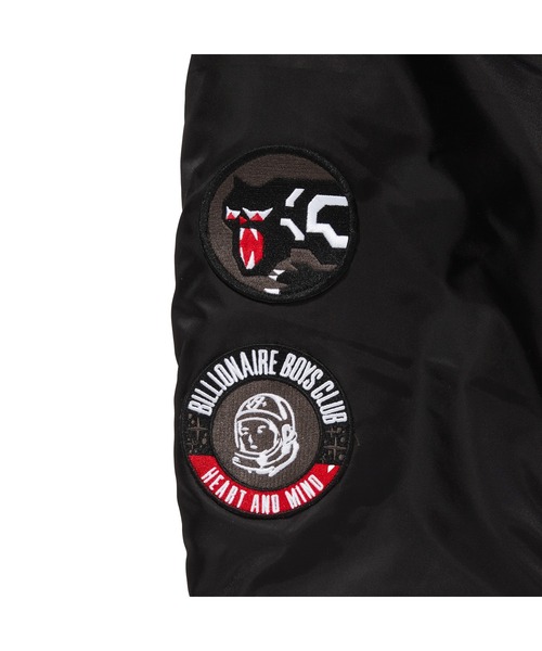 BILLIONAIRE BOYS CLUB(ビリオネア・ボーイズ・クラブ)の「REVERSIBLE NYLON MA-1(MA-1・メンズ・グリーン系その他/ブラック系その他・X-LARGE/LARGE/MEDIUM)」の18枚目の写真