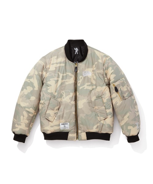 BILLIONAIRE BOYS CLUB(ビリオネア・ボーイズ・クラブ)の「REVERSIBLE NYLON MA-1(MA-1・メンズ・グリーン系その他/ブラック系その他・X-LARGE/LARGE/MEDIUM)」の22枚目の写真