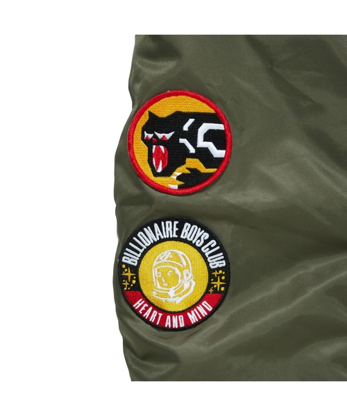 BILLIONAIRE BOYS CLUB(ビリオネア・ボーイズ・クラブ)の「REVERSIBLE NYLON MA-1(MA-1・メンズ・グリーン系その他/ブラック系その他・X-LARGE/LARGE/MEDIUM)」の19枚目の写真