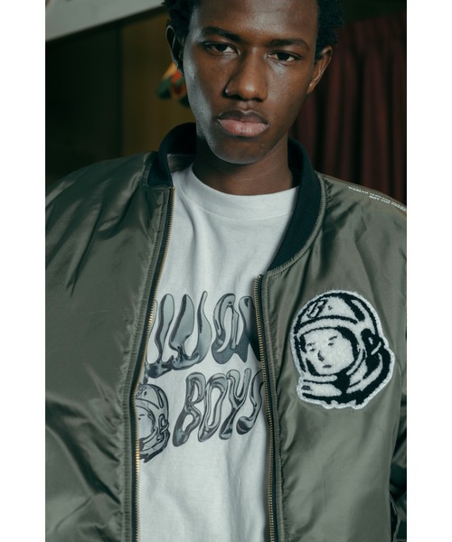 BILLIONAIRE BOYS CLUB(ビリオネア・ボーイズ・クラブ)の「REVERSIBLE NYLON MA-1(MA-1・メンズ・グリーン系その他/ブラック系その他・X-LARGE/LARGE/MEDIUM)」の4枚目の写真