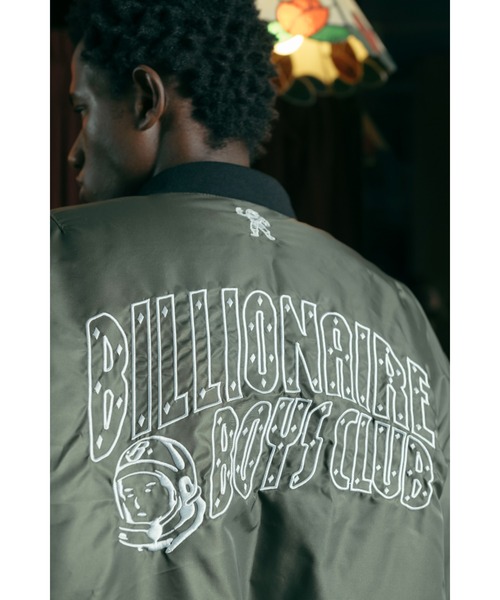 BILLIONAIRE BOYS CLUB(ビリオネア・ボーイズ・クラブ)の「REVERSIBLE NYLON MA-1(MA-1・メンズ・グリーン系その他/ブラック系その他・X-LARGE/LARGE/MEDIUM)」の5枚目の写真