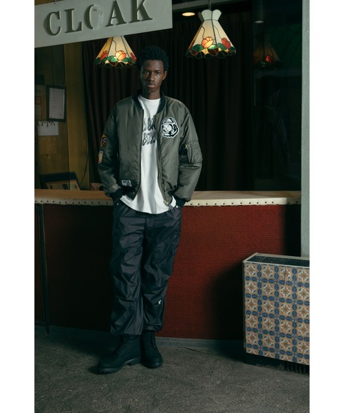 BILLIONAIRE BOYS CLUB(ビリオネア・ボーイズ・クラブ)の「REVERSIBLE NYLON MA-1(MA-1・メンズ・グリーン系その他/ブラック系その他・X-LARGE/LARGE/MEDIUM)」の6枚目の写真