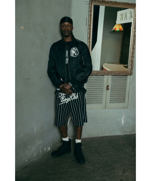BILLIONAIRE BOYS CLUB(ビリオネア・ボーイズ・クラブ)の「REVERSIBLE NYLON MA-1(MA-1・メンズ・グリーン系その他/ブラック系その他・X-LARGE/LARGE/MEDIUM)」の10枚目の写真