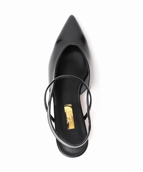 GRISE(グリーズ)の「GRISE4cmポインテッドUカットストラップスリングバック(パンプス・レディース・シルバー/ブラック/キャメル・25cm/22.5cm/22cm/24.5cm/24cm/23.5cm/23cm)」の12枚目の写真