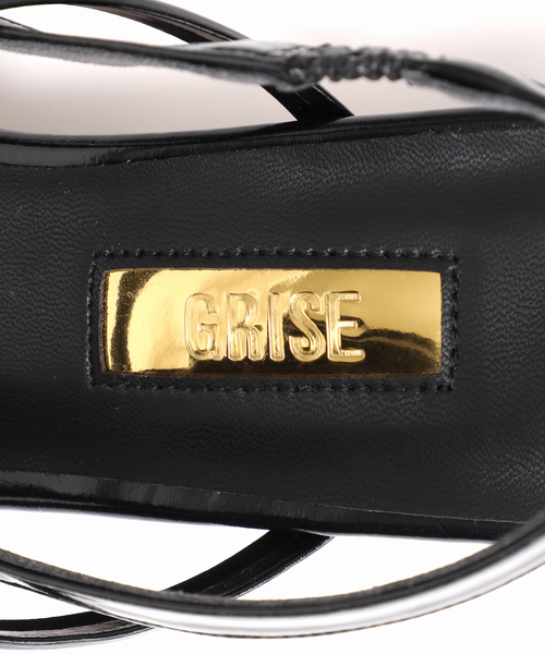 GRISE(グリーズ)の「GRISE4cmポインテッドUカットストラップスリングバック(パンプス・レディース・シルバー/ブラック/キャメル・25cm/22.5cm/22cm/24.5cm/24cm/23.5cm/23cm)」の14枚目の写真