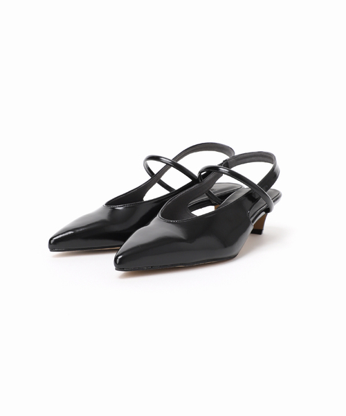 GRISE(グリーズ)の「GRISE4cmポインテッドUカットストラップスリングバック(パンプス・レディース・シルバー/ブラック/キャメル・25cm/22.5cm/22cm/24.5cm/24cm/23.5cm/23cm)」の18枚目の写真