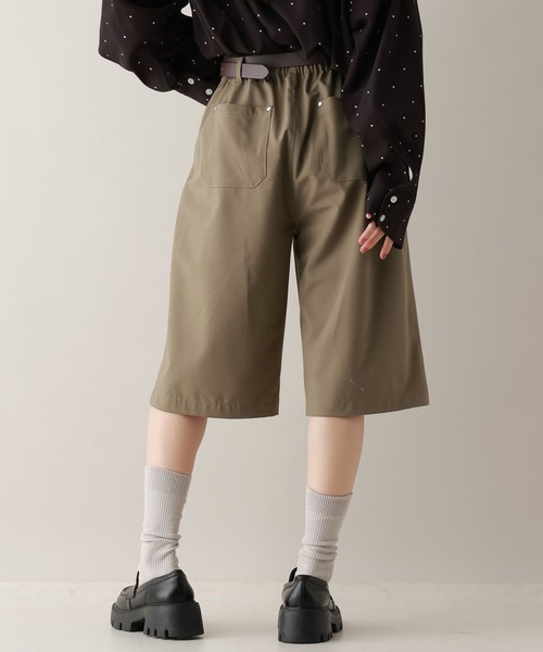 RAGEBLUE(レイジブルー)の「TRタックハーフパンツ(スラックス・レディース・ブラック/ベージュ・FREE)」の18枚目の写真