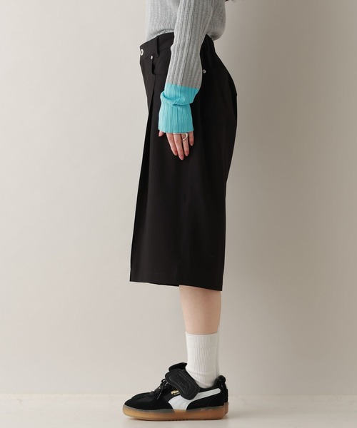 RAGEBLUE(レイジブルー)の「TRタックハーフパンツ(スラックス・レディース・ブラック/ベージュ・FREE)」の19枚目の写真