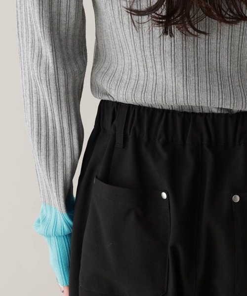 RAGEBLUE(レイジブルー)の「TRタックハーフパンツ(スラックス・レディース・ブラック/ベージュ・FREE)」の21枚目の写真