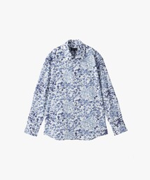 agnes b. | メンズ フラワープリント コットン 長袖 シャツ "Thomas"(シャツ/ブラウス)