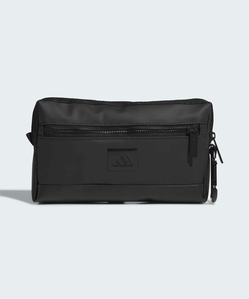 adidas(アディダス)の「ファースト ティー ポーチ【adidas Golf/アディダスゴルフ】(ハンドバッグ・メンズ・ブラック・FREE)」の1枚目の写真