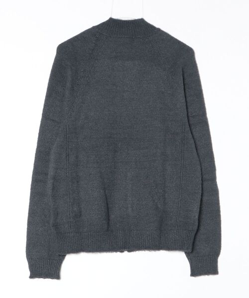 adidas（アディダス）の「adidas ORI  KNIT A15 / KD9396（ニット/セーター・メンズ・チャコールグレー×パープル・M/L/XL）」の2枚目の写真