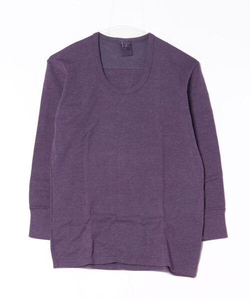 TONE SELECT WEAR（トーンセレクトウェア）の「ESSENTIAL L/S TEE（Tシャツ/カットソー・メンズ・グレー/ボルドー/ライトグレー/カーキ/ブラック/パープル/ネイビー/オフホワイト・5/4）」の7枚目の写真