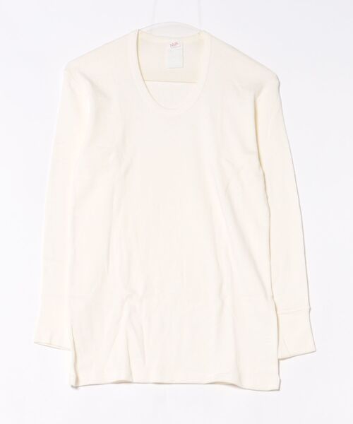 TONE SELECT WEAR（トーンセレクトウェア）の「ESSENTIAL L/S TEE（Tシャツ/カットソー・メンズ・グレー/ボルドー/ライトグレー/カーキ/ブラック/パープル/ネイビー/オフホワイト・5/4）」の2枚目の写真