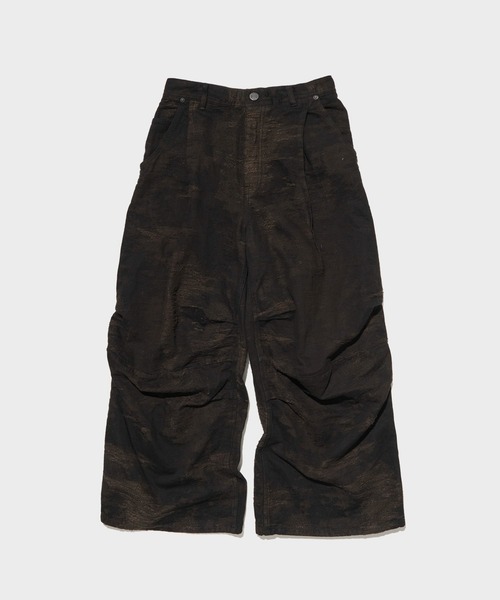 TAAKK（ターク）の「別注 DESIGN TROUSERS（デニムパンツ・レディース・ライトブルー/グレー/ブラウン・2/1）」の3枚目の写真