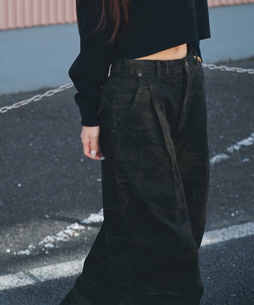 TAAKK（ターク）の「別注 DESIGN TROUSERS（デニムパンツ・レディース・ライトブルー/グレー/ブラウン・2/1）」の14枚目の写真