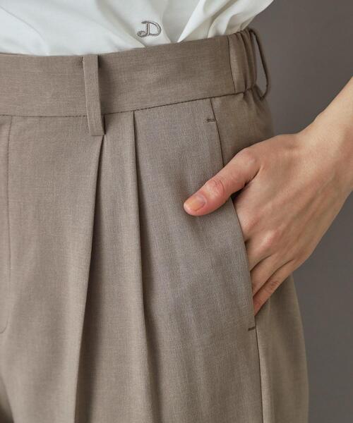 DRESSTERIOR(ドレステリア)の「【otonaMUSE5月号掲載/セットアップ可】ウォッシャブルワイドタックパンツ(その他パンツ・レディース・ライトブルー/ベージュ/チャコールグレー/ダークグレー・34/36/38/40)」の21枚目の写真