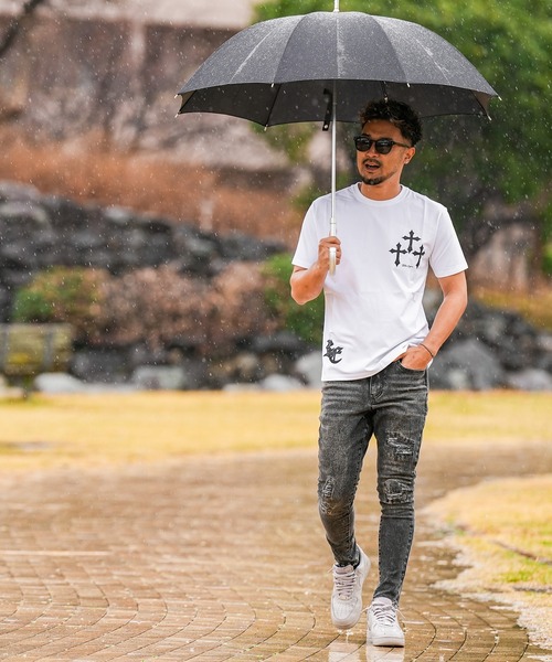 adamsJUGGLER(アダムスジャグラー)の「RTEG クロスパッチティー(Tシャツ/カットソー・メンズ・ブラック/ホワイト・XXL/XL/L/M/S)」の7枚目の写真