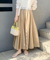 NOLLEY'S Sophi（ノーリーズソフィ）の「ウォッシャブルシアーボリュームフレアロングスカート（スカート）」