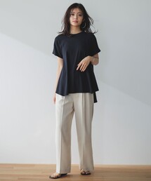 【セットアップ着用可】TENNEN TOUCH タックワイドパンツ