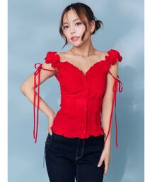 EATME | ラッフルレディブラウス(シャツ/ブラウス)