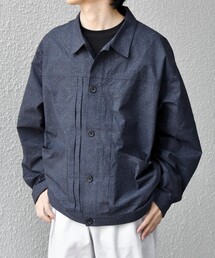 SHIPS any（シップス エニィ）の「SHIPS any:〈撥水/軽量/ストレッチ〉SOLOTEX(R) シアサッカー トラック ブルゾン 26SS(セットアップ対応)◇（ブルゾン）」