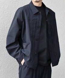 SHIPS（シップス）の「SHIPS any:〈撥水/軽量/ストレッチ〉SOLOTEX(R) シアサッカー トラック ブルゾン 26SS(セットアップ対応)◇（ブルゾン）」