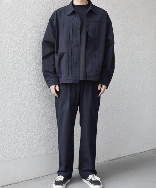 SHIPS any:〈撥水/軽量/ストレッチ〉SOLOTEX(R) シアサッカー トラック