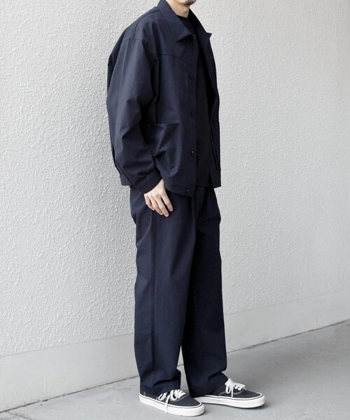 SHIPS any:〈撥水/軽量/ストレッチ〉SOLOTEX(R) シアサッカー トラック