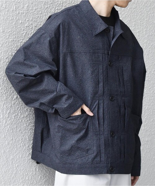 SHIPS any:〈撥水/軽量/ストレッチ〉SOLOTEX(R) シアサッカー トラック