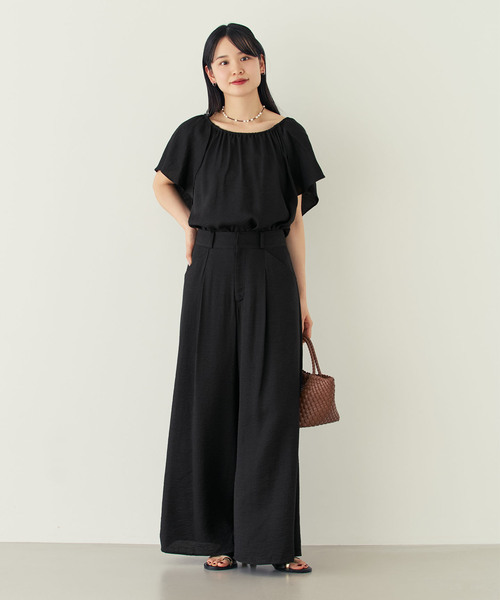 in mood(インムード)の「in mood/インムード ONX&RICEPRL 36cm choker(ネックレス・レディース・ホワイト・FREE)」の3枚目の写真