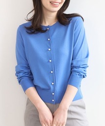 OFUON le MK（オフオンルエムケー）の「ハイゲージニットコンパクトカーディガン/UVカット/接触冷感/洗える/WEB限定サイズあり（カーディガン/ボレロ）」