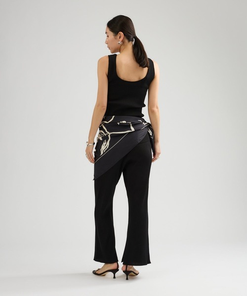 Chaos（カオス）の「Chaos(カオス)/ ◆AENEIS◆フラワースカーフ（バンダナ/スカーフ・レディース・ブラック・FREE）」の7枚目の写真